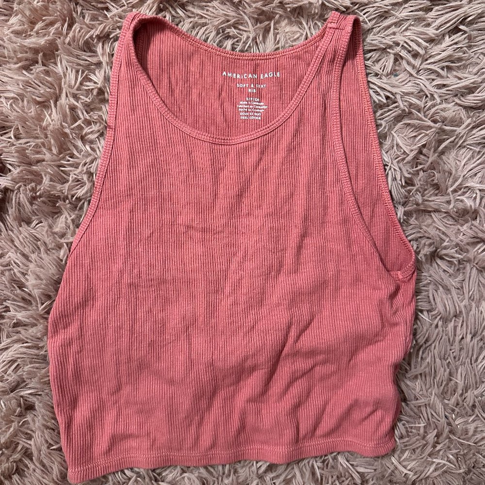 American Eagle High Neck Top